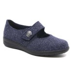 Pantoffel blauw 29066 Solidus